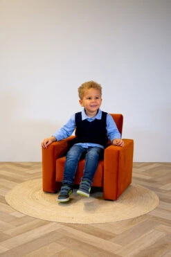 Ding Jamie Velvet Sienna Kinderfauteuil DI-34202 14 Ding Jamie Velvet Sienna Kinderfauteuil DI-34202 -Goedkope Babywinkel mamaloes ding jamie 2