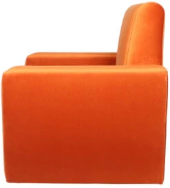 Ding Jamie Velvet Sienna Kinderfauteuil DI-34202 11 Ding Jamie Velvet Sienna Kinderfauteuil DI-34202 -Goedkope Babywinkel mamaloes kinderfauteuil velvet oranje 02k