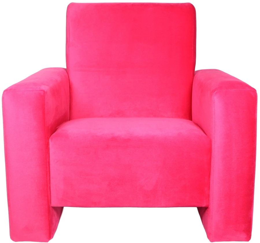 Ding Jamie Velvet Roze Kinderfauteuil DI-34206 3 Ding Jamie Velvet Roze Kinderfauteuil DI-34206