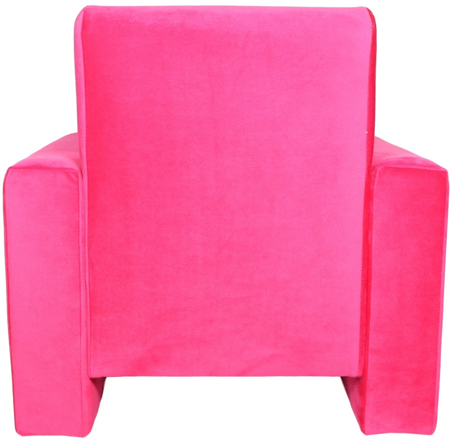 Ding Jamie Velvet Roze Kinderfauteuil DI-34206 5 Ding Jamie Velvet Roze Kinderfauteuil DI-34206 - Afbeelding 3