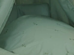 MamaLoes Pure Stonegreen Deluxe Wit Baby Wiegje 80635 -Goedkope Babywinkel mamaloes pure stonegreen deluxe wit baby wiegje 80635 2