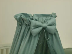 MamaLoes Pure Stonegreen Deluxe Wit Baby Wiegje 80635 -Goedkope Babywinkel mamaloes pure stonegreen deluxe wit baby wiegje 80635 4