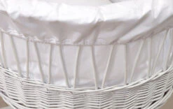 MamaLoes Rotan Wit Baby Wiegje 66755 8 MamaLoes Rotan Wit Baby Wiegje 66755 -Goedkope Babywinkel mamaloes rotan wit baby wiegje 2