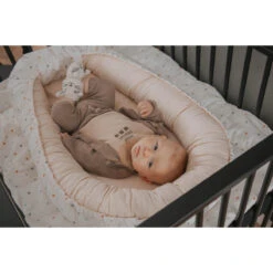 MamaLoes Panther Army Green Omkeerbaar Babynest ML3038 19 MamaLoes Panther Army Green Omkeerbaar Babynest ML3038 -Goedkope Babywinkel mamaloes stippen omkeerbaar babynest ml020107 14