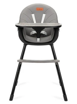 Momi Flovi Black/Grey 2-in-1 Kinderstoel KRKA00018 -Goedkope Babywinkel momi flovi black grey kinderstoel krka00018 2