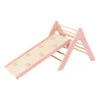 Luna Toys Roze Houten Klimrek Met Glijbaan LU-36974 -Goedkope Babywinkel pink pikler new 3 clipped rev 1