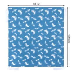 Sevibaby Blue Feathers Baby Hangmatje 576-91 -Goedkope Babywinkel sevibaby blue feathers baby hangmatje 2