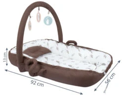 Sevibaby Brown Multifunctioneel Draagbaar Babynest 276-149 -Goedkope Babywinkel sevibaby brown multifunctioneel draagbaar babynest 276 149 5