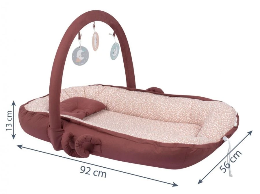 Sevibaby Pink Multifunctioneel Draagbaar Babynest 276-153 8 Sevibaby Pink Multifunctioneel Draagbaar Babynest 276-153 - Afbeelding 6